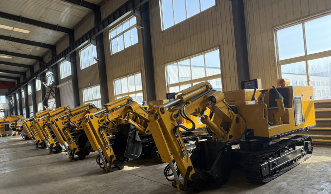 Гидравлический шахтный экскаватор2