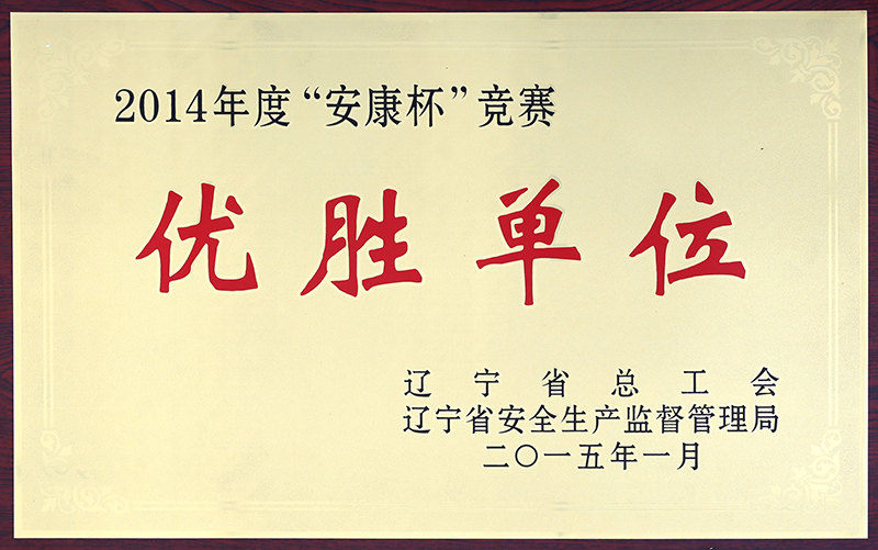 19.2014年度“安康杯竞赛优胜单位-2015.1
