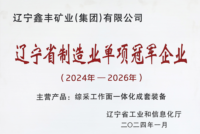 6.辽宁省制造业单项冠军企业（2024年-2026年）